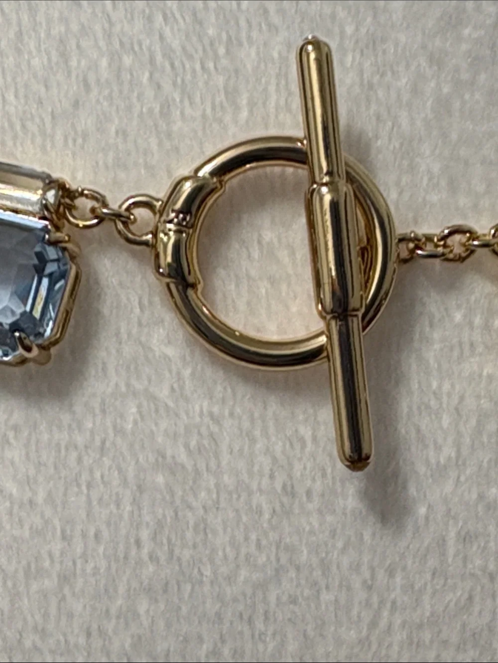 Lauren Ralph Lauren Light Blue Statement Necklace - Picture 4 of 7